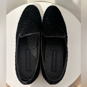 Men’s suede loafers
